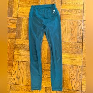 Gymshark woman’s green speed leggings small